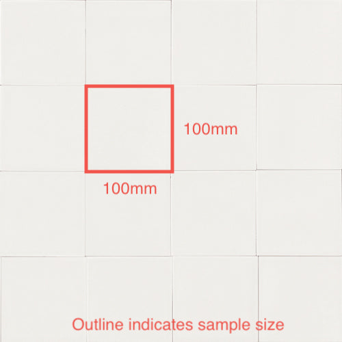 100x100 Lorenzo Bianco Matt Tile