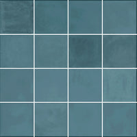 100x100 Carlo Azzurro Matt Tile