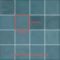100x100 Carlo Azzurro Matt Tile