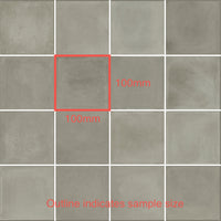 100x100 Carlo Grigio Matt Tile