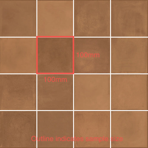 100x100 Carlo Terra Matt Tile