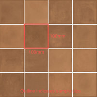 100x100 Carlo Terra Matt Tile