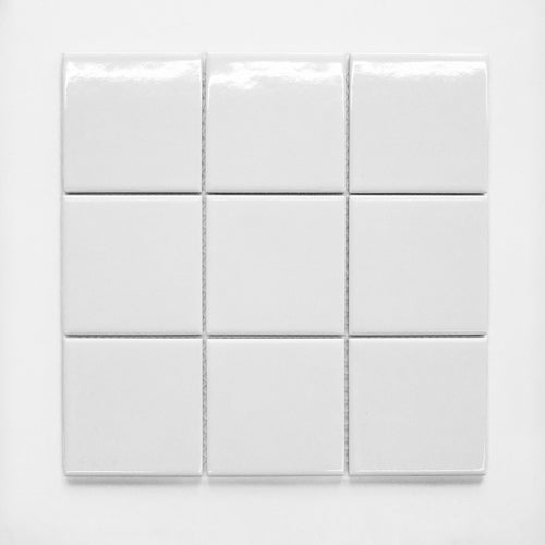 100x100 Stefano Extreme White Gloss Tile
