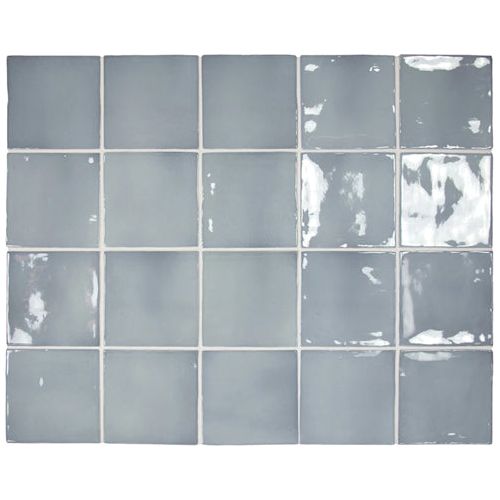 100x100 Rosina Blue Moon Gloss Tile