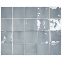 100x100 Rosina Blue Moon Gloss Tile