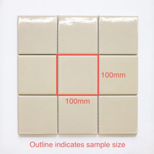 100x100 Stefano Organic Bone Gloss Tile
