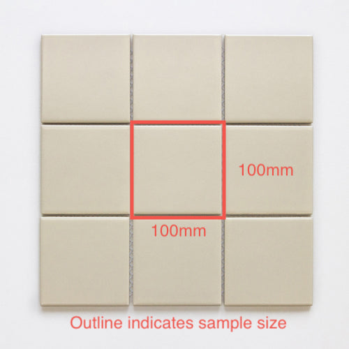 100x100 Stefano Organic Bone Matt Tile