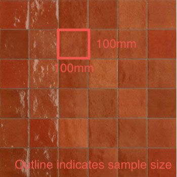 100x100 Elena Corallo Gloss Tile