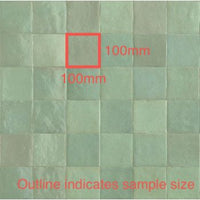 100x100 Elena Turchese Gloss Tile