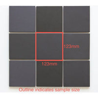 123x123 Luca Anthracite Matt Tile