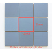 123x123 Luca Blue Matt Tile