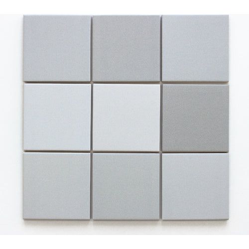 123x123 Luca Silver Matt Tile