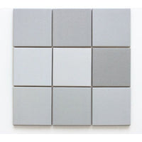123x123 Luca Silver Matt Tile