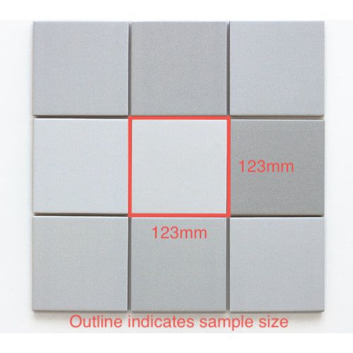 123x123 Luca Silver Matt Tile