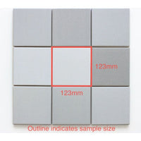 123x123 Luca Silver Matt Tile