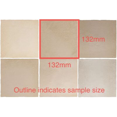 132x132 Chiara Sahara Matt Tile