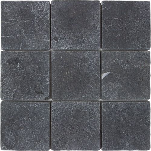 304x304 Vito Stone Charcoal Tumbled Tile