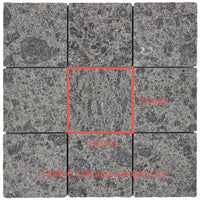 304x304 Vito Stone Pepper Tumbled Tile