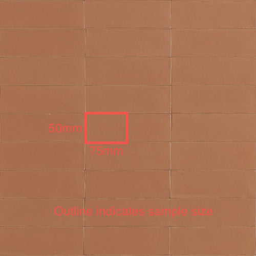 50x150 Lorenzo Mattone Matt Tile