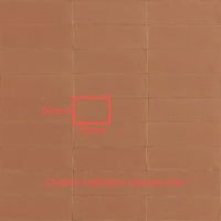 50x150 Lorenzo Mattone Matt Tile
