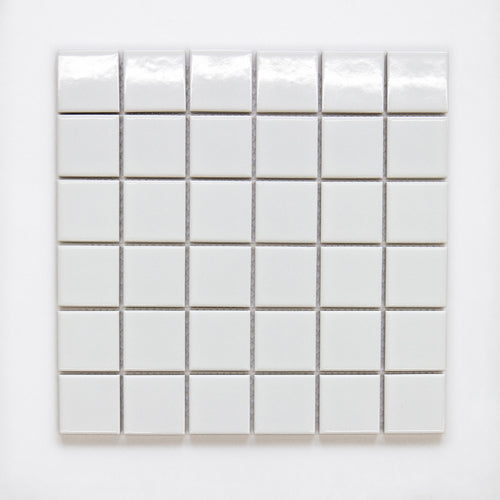 50x50 Stefano Extreme White Gloss Tile