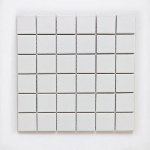 50x50 Stefano Extreme White Matt Tile