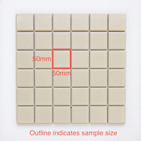 50x50 Stefano Organic Bone Matt Tile