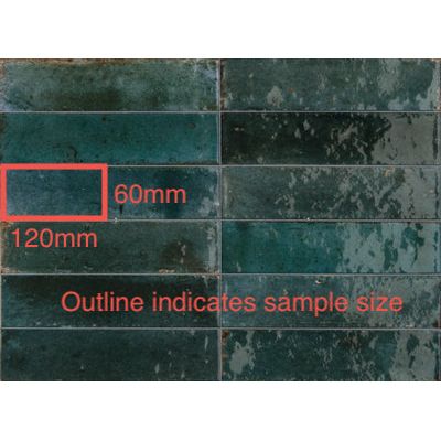 60x240 Irene Blue Gloss Tile