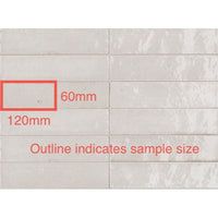 60x240 Irene White Gloss Tile