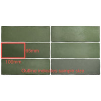 65x200 Chiara Malachite Matt Tile