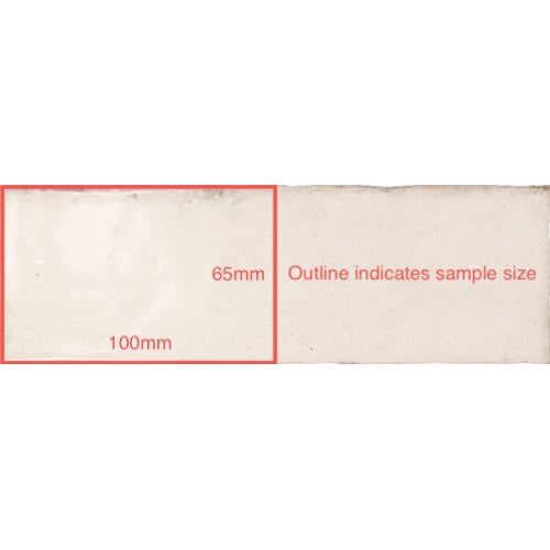 65x200 Bianca Gesso Satin Tile