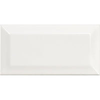 75x150 Gabrielle Beveled White Matt Tile