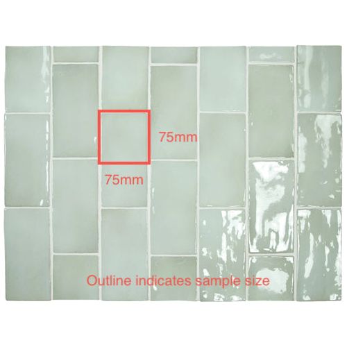 75x150 Rosina Mint Gloss Tile