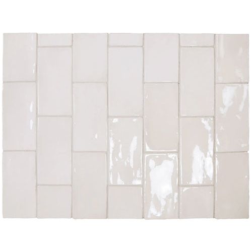 75x150 Rosina White Gloss Tile