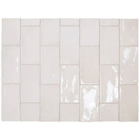 75x150 Rosina White Gloss Tile