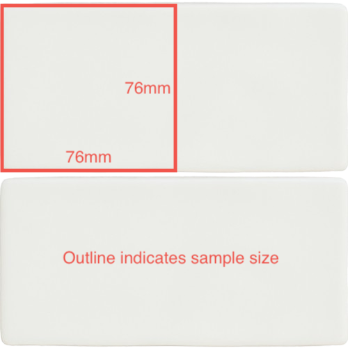 76x152 Lucente White Matt Tile