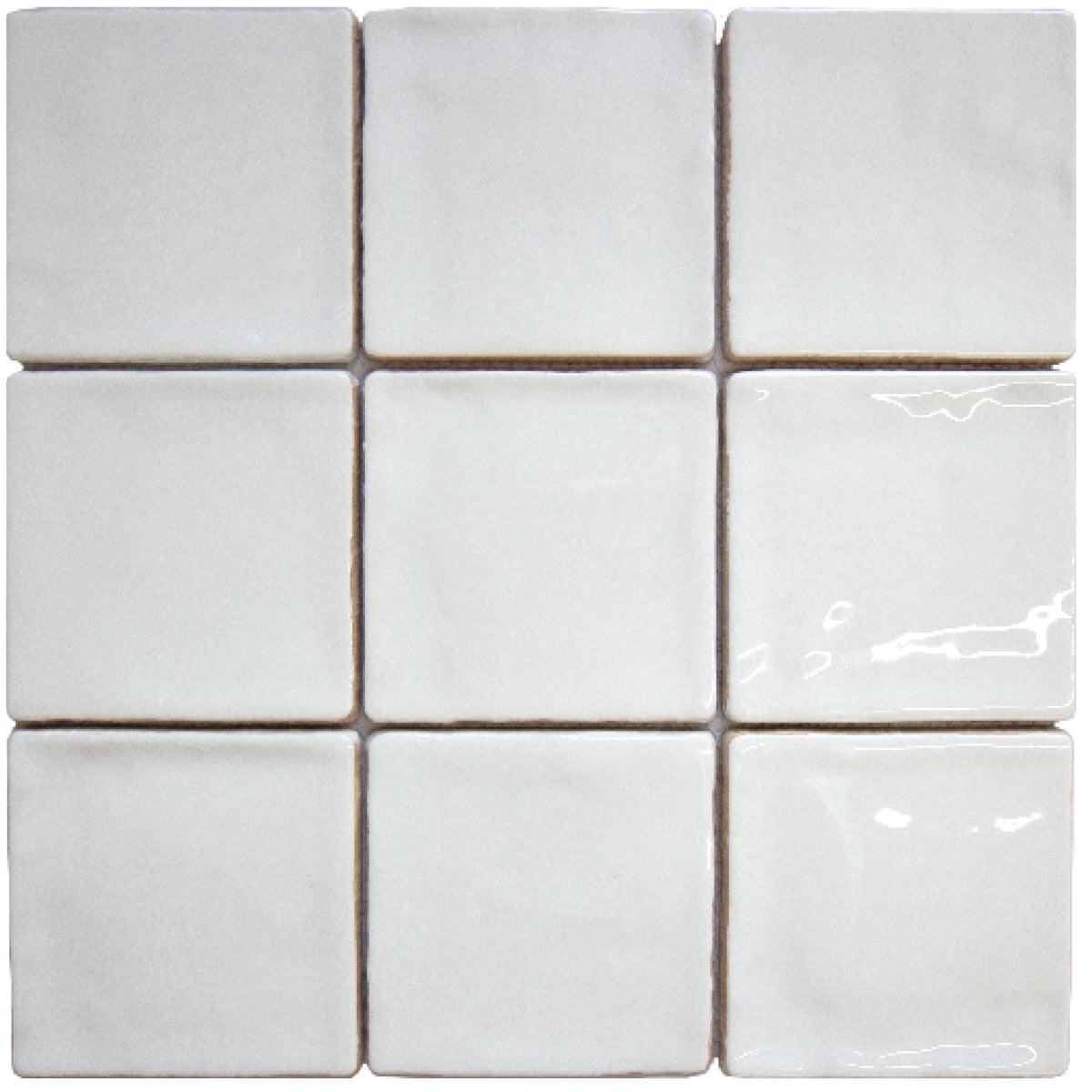 100x100 Lucente White Gloss Tile