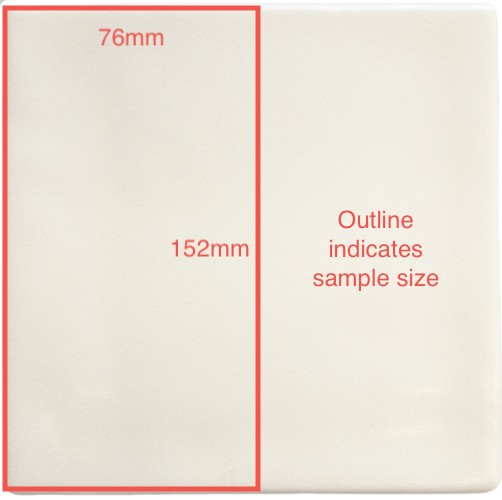 152x152 Lucente Egg Shell Gloss Tile