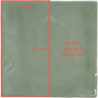 152x152 Lucente Jade Gloss Tile