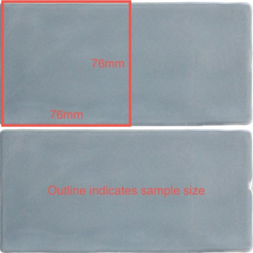 76x152 Lucente Elephant Grey Gloss Tile