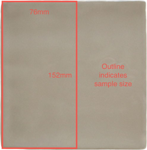 152x152 Lucente Elegant Greige Gloss Tile