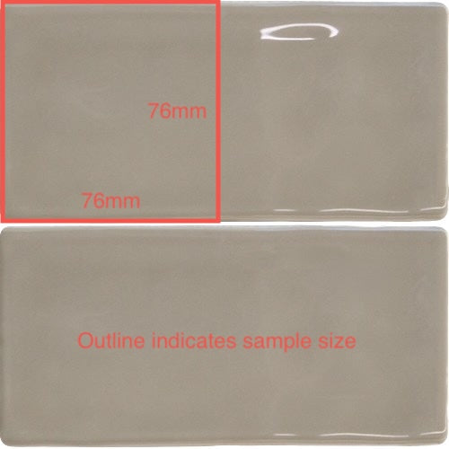 76x152 Lucente Elegant Greige Gloss Tile