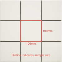 100x100 Stella Egg Shell Matt Tile