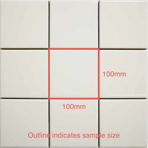 100x100 Stella Egg Shell Gloss Tile