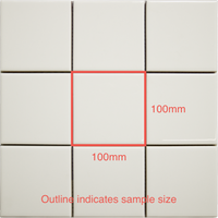 100x100 Stella Egg Shell Gloss Tile
