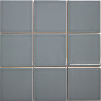 100x100 Stella Elephant Grey Gloss Tile