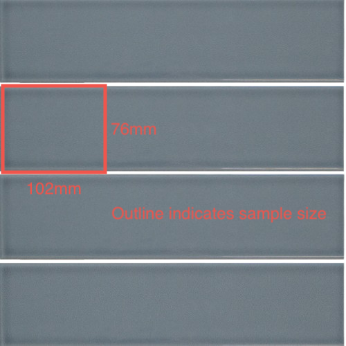 76x306 Stella Elephant Grey Gloss Tile