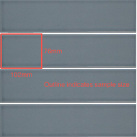 76x306 Stella Elephant Grey Gloss Tile