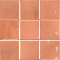 100x100 Martina Pink Gloss Tile