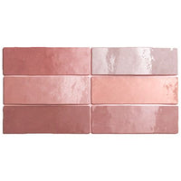 65x200 Maria Rose Mallow Gloss Tile